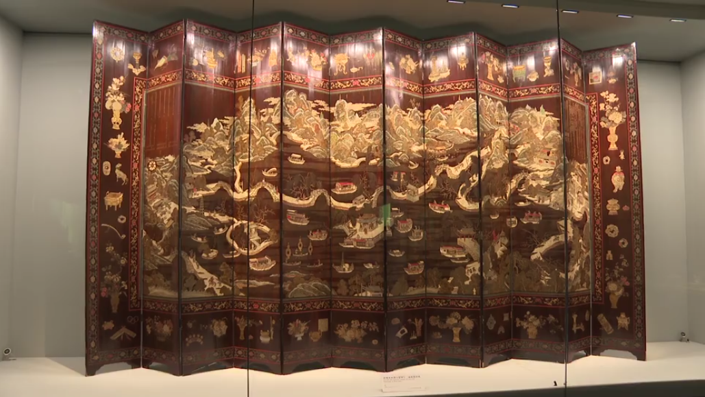 香奈儿同款西湖全景屏风有人在杭州西湖博物馆里看到了--新蓝网