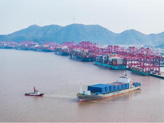 海上高速公路”来了！宁波舟山港开通直达德国威廉港集装箱航线--新蓝网