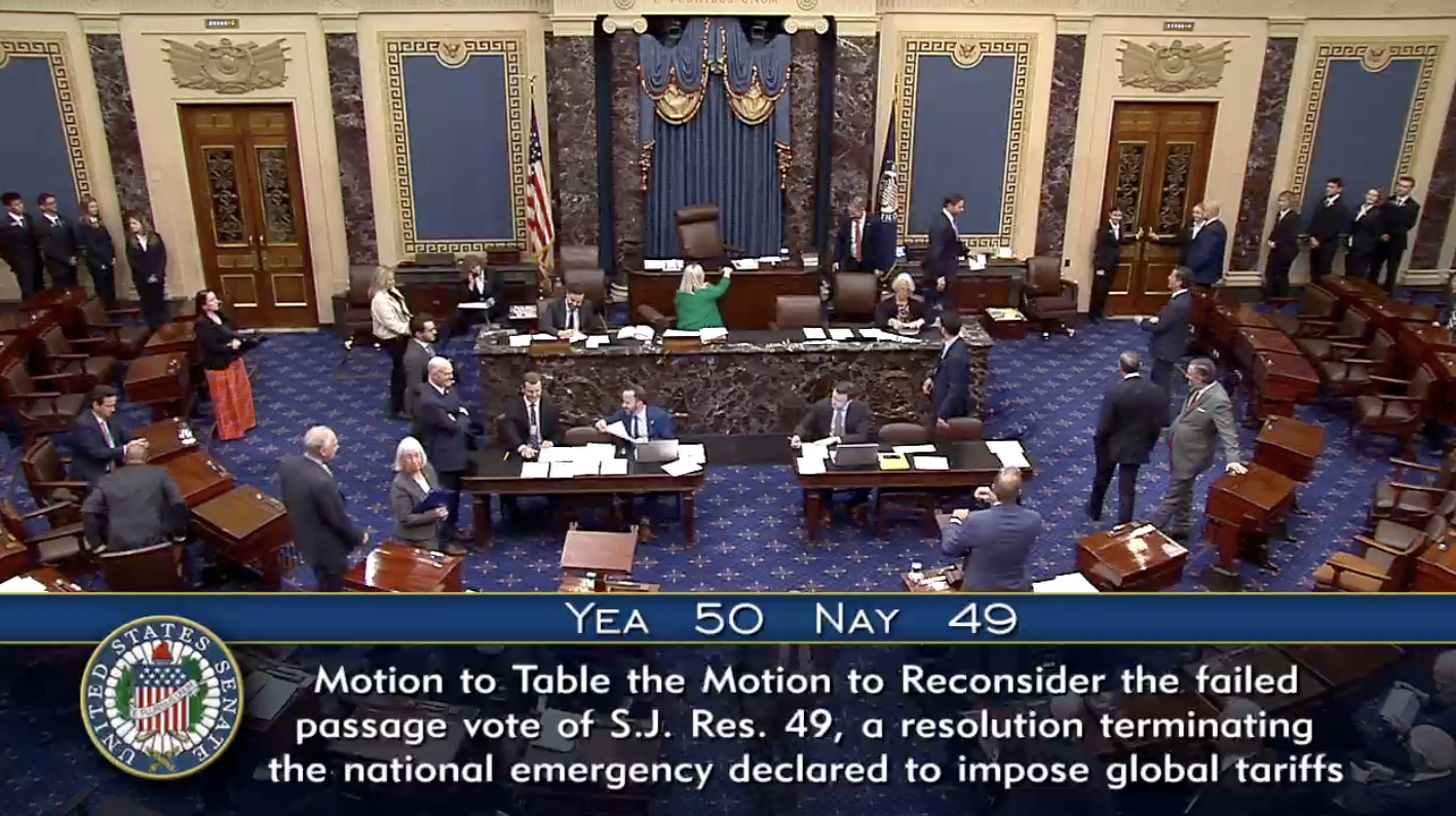 49:49白热化美参议院对新关税政策产生巨大分歧--新蓝网