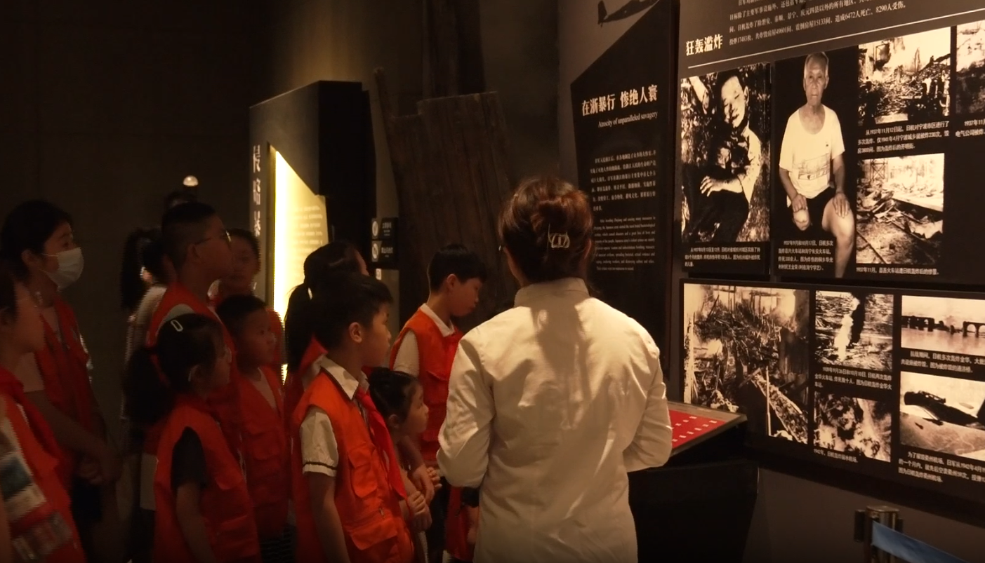 日本战败投降80周年浙江多地以航空展、书画展等多种形式重温历史致敬