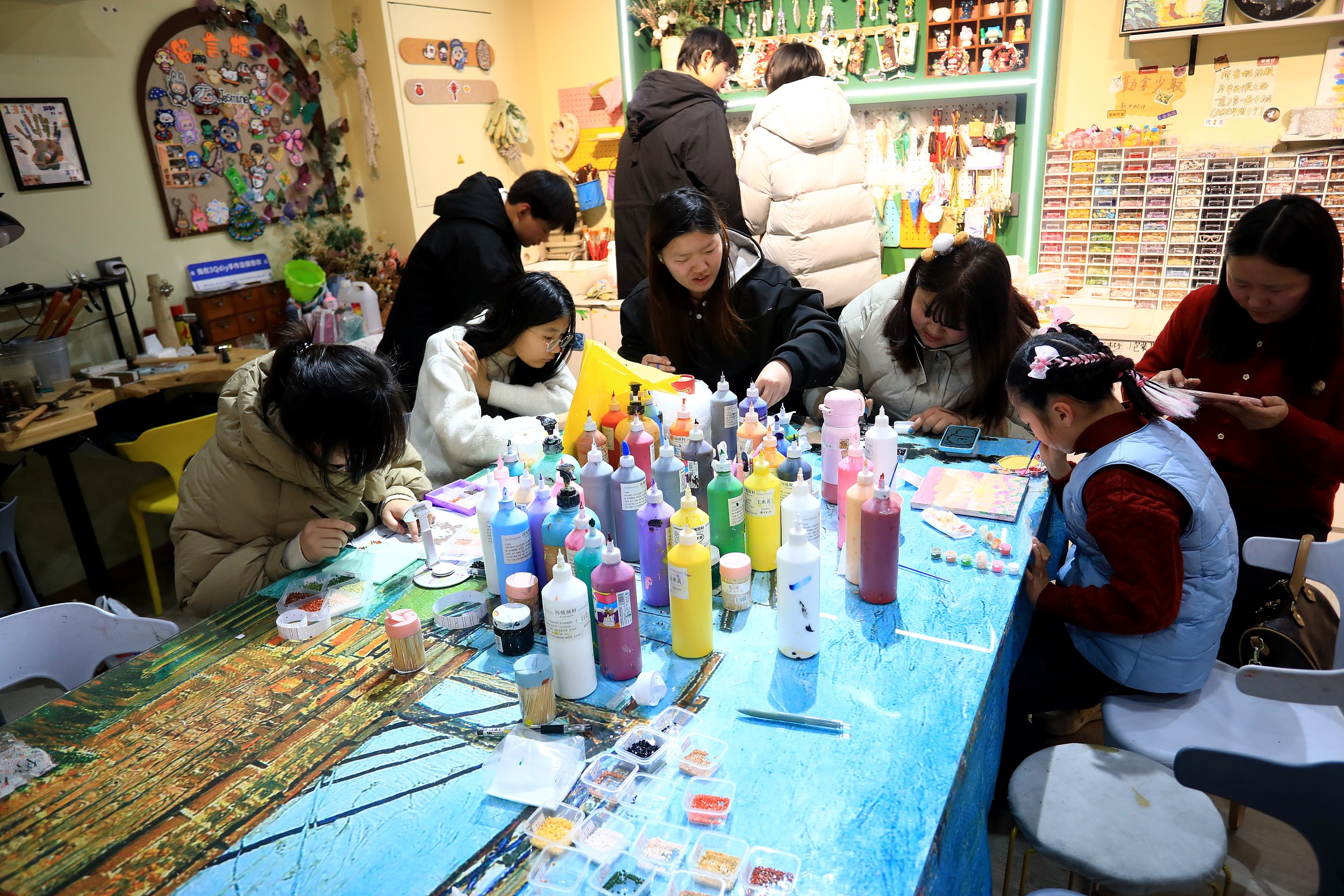 中国蓝观察丨春节“拼豆”消费指数级增长指尖经济催生新年俗(图3)