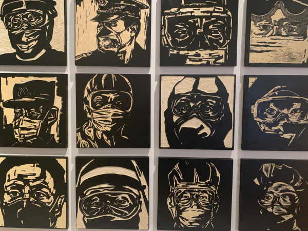 《木刻民眸》系列黑白木刻版画作品