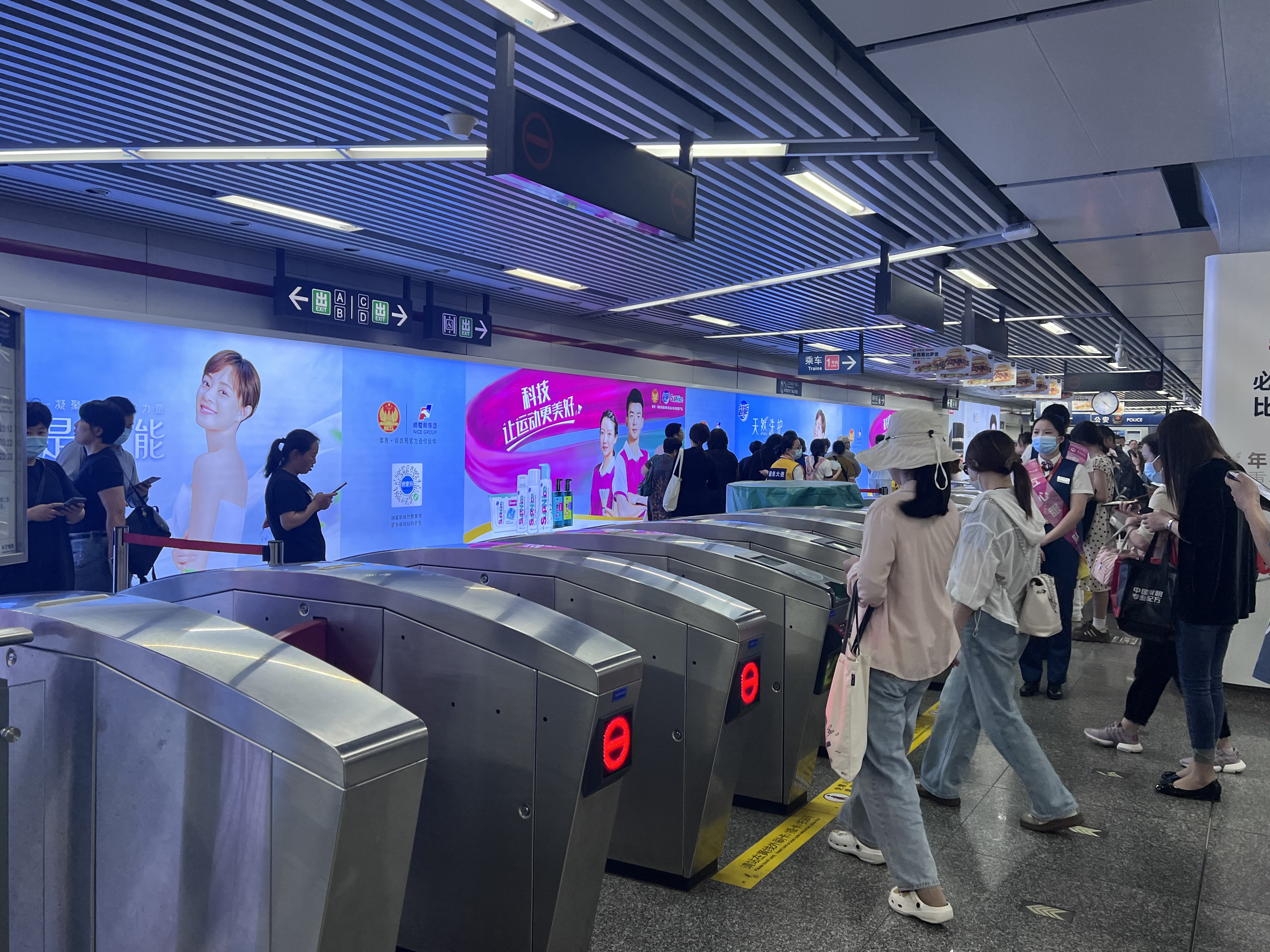 重点治堵 杭州地铁1号线龙翔桥站即将升级