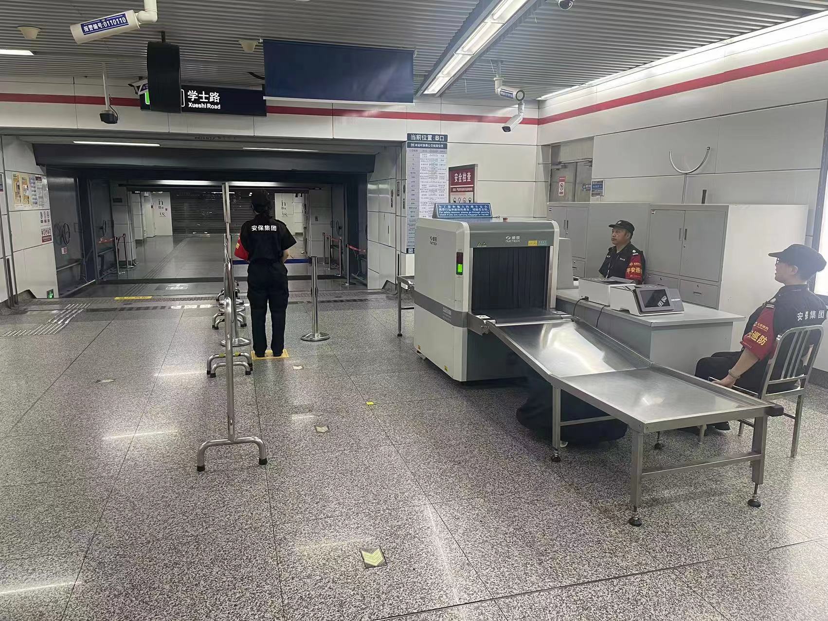 杭州地铁龙翔桥站改造施工开始 对正常通行不会有影响