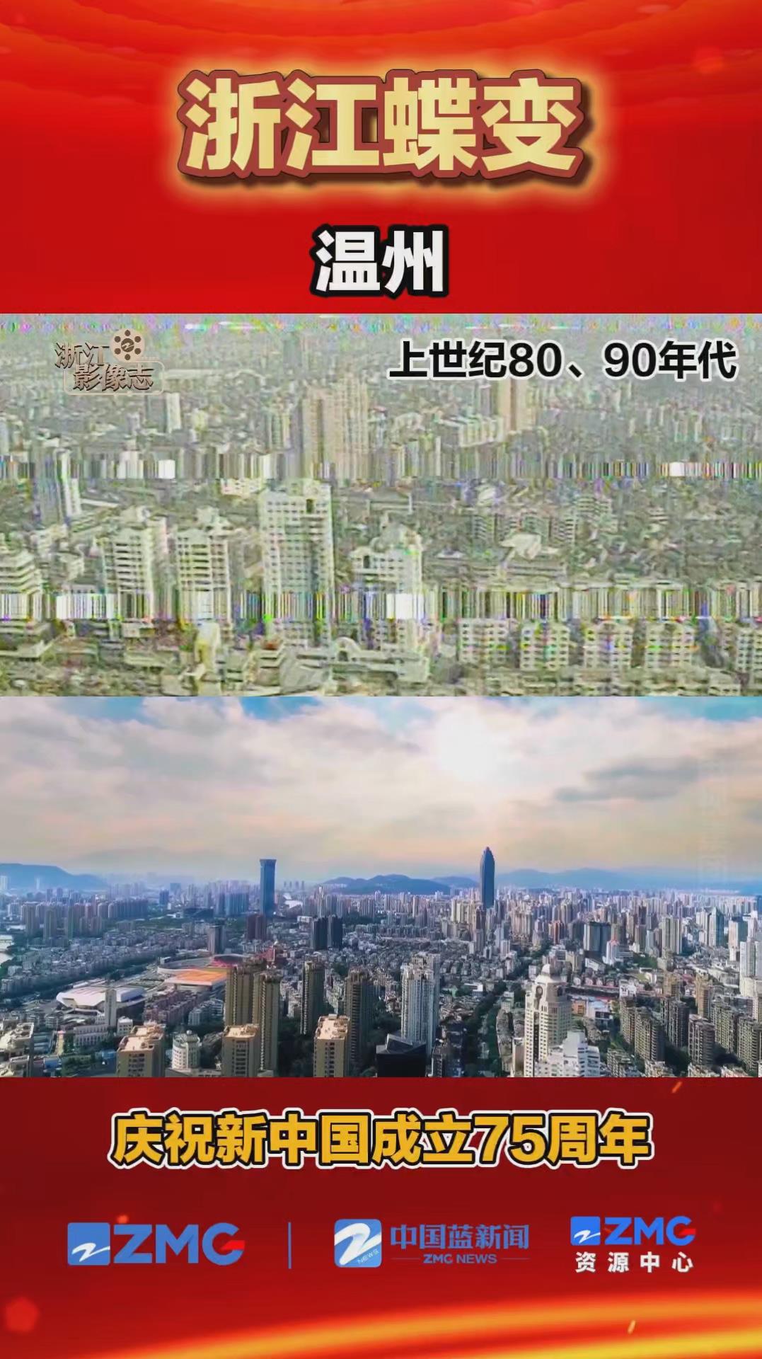 查1994年版温州航拍图图片